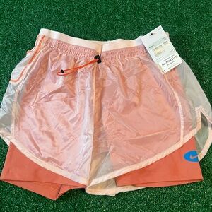 Nike Running Shorts Womens Icon Clash Tempo Luxe Pink DM7739-610 X-Small NWT